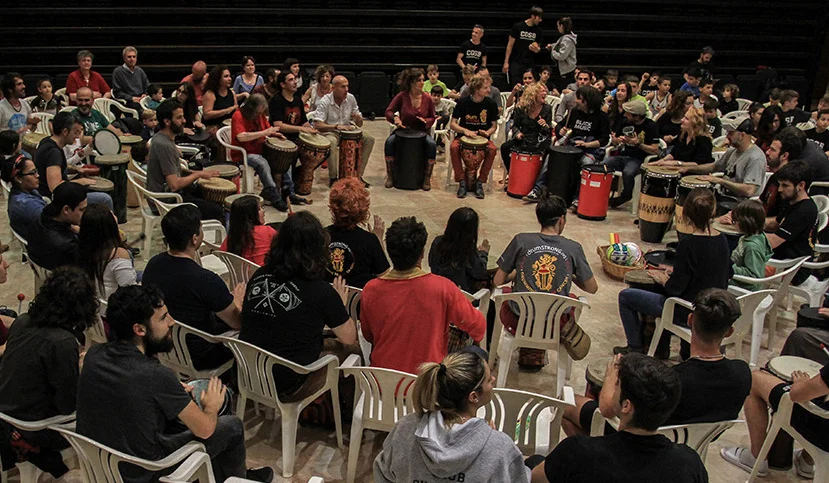 Cercle de percussió